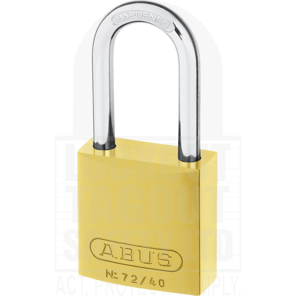 72/40HB40 Series Abus Aluminium Padlock Long Shackle 72/40HB40 Series Abus Aluminium Padlock Long Shackle